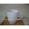 plain white porcelain mugs